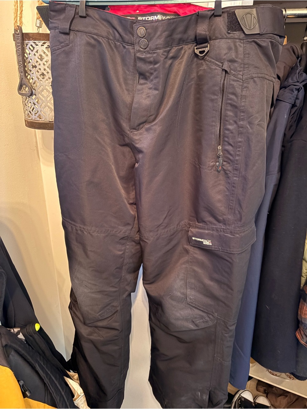 Sunice Black Women's Cargo Ski Pants